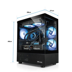 Blue Kobold RTX 5070 Black LCGS Gaming PC