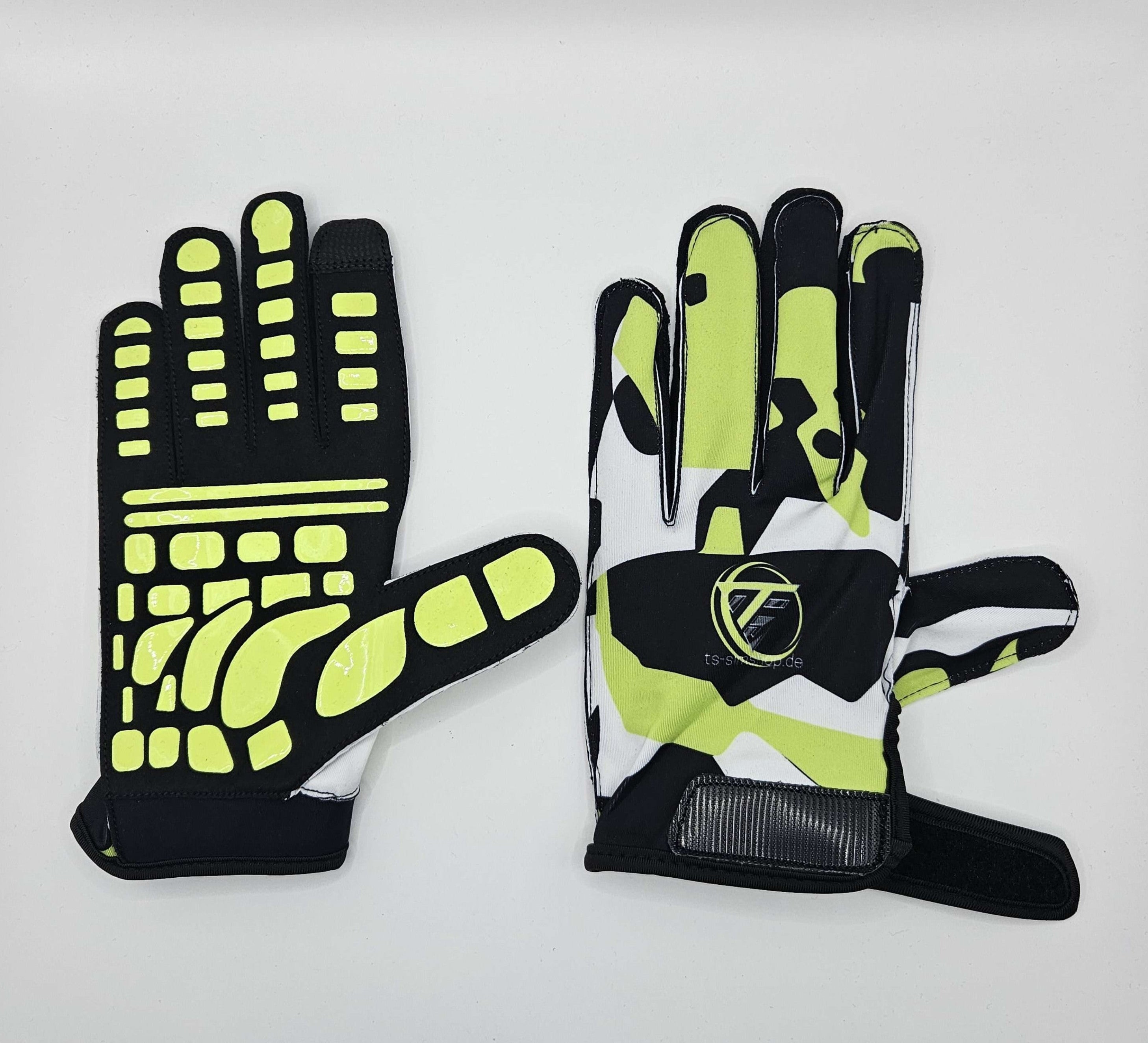 Handschuhe Gelb Schwarz