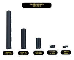 Cable duct set for Alu Rigs Nut 8
