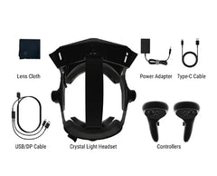 Pimax Crystal Light VR headset including controllers (Prime Vision)