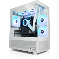 Cyan Skirja 5060Ti Snow White LCGS Gaming PC