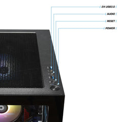 Dark Shadow 5060Ti Black LCGS Gaming PC