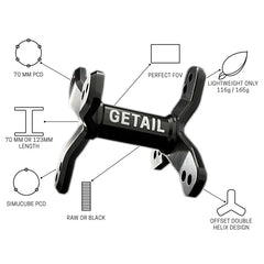 G1 HUB 70mm Black