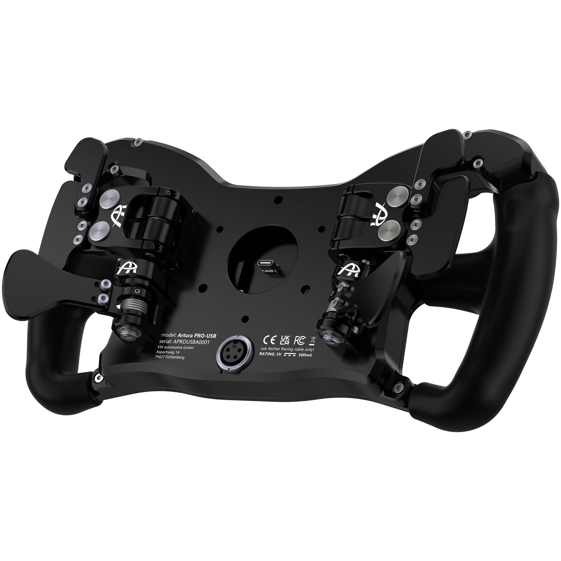 Ascher Racing McLaren Artura Pro-USB Steering Wheel 