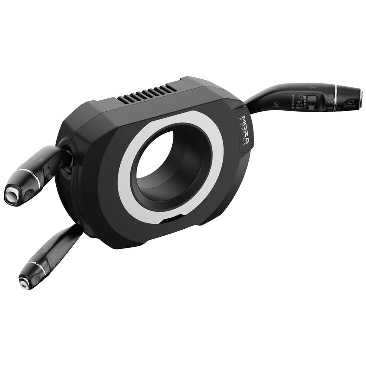 MOZA multifunctional steering column, 28 switches 