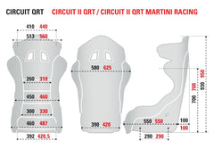 Sparco racing seat Circuit II QRT