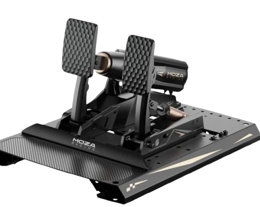 MOZA mBooster Active Pedal mit CRP2 Throttle