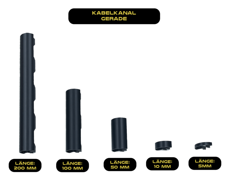 Kabelkanal Set für Alu Rigs Nut 8 - Image 3