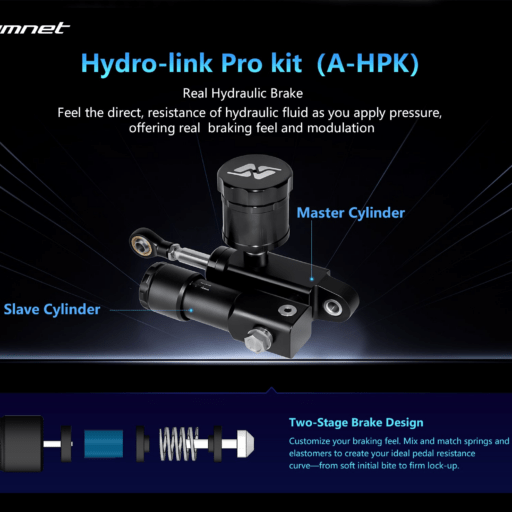 Hydro-Link Pro Kit (A-HPK) für Simnet SP-Pedal und SHB-Handbremse