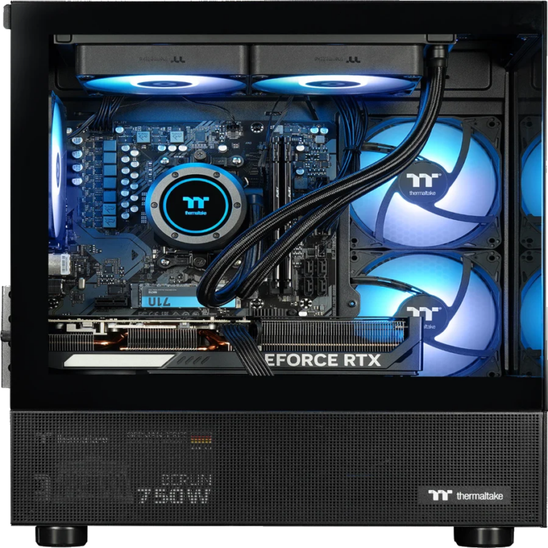 Blue Kobold RTX 5070 Black LCGS Gaming PC - Image 3