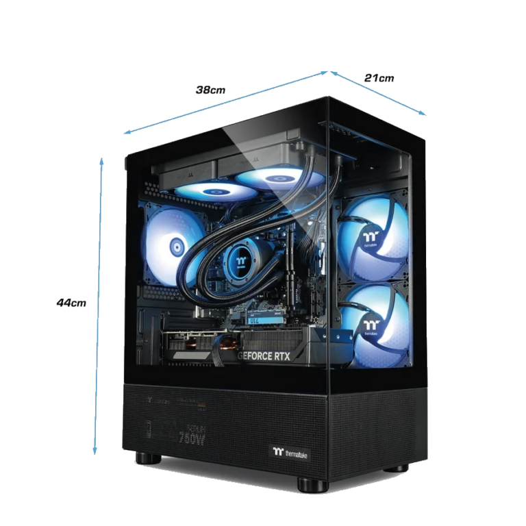 Blue Kobold RTX 5070 Black LCGS Gaming PC - Image 4