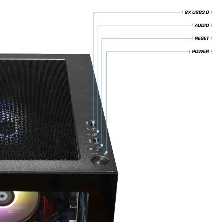 Blue Kobold RTX 5070 Black LCGS Gaming PC - Image 6