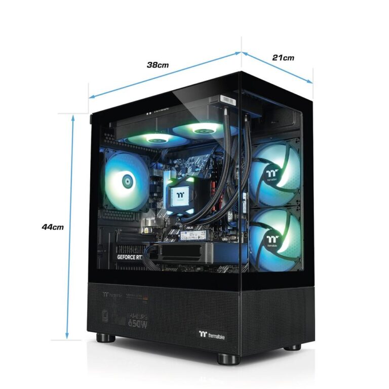 Dark Shadow 5060Ti Black LCGS Gaming PC - Image 3