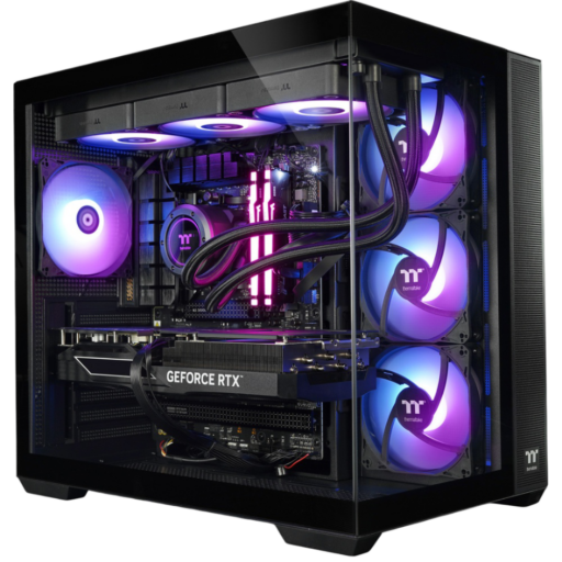 Purple Behemoth RTX 5070TI Black LCGS Gaming PC