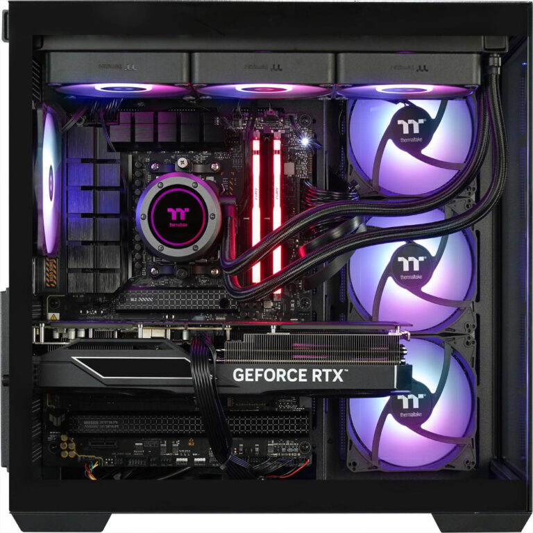Purple Behemoth RTX 5070TI Black LCGS Gaming PC - Image 2