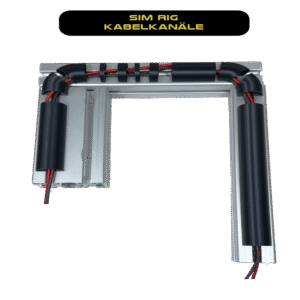 Kabelkanal Set für Alu Rigs Nut 8